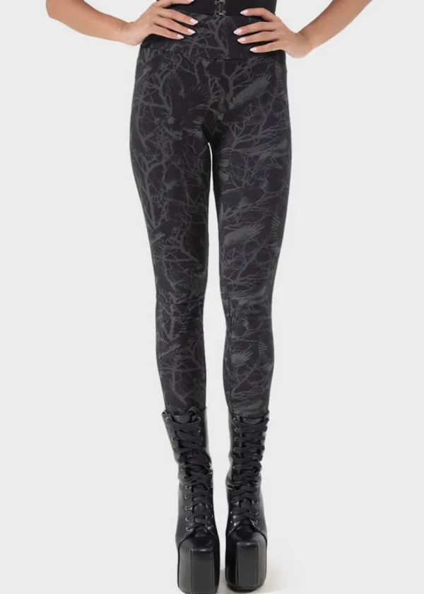 Killstar Raven Mistress Leggings Black
