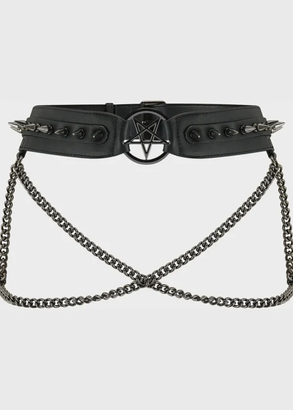 Killstar Restless Moon Belt Black