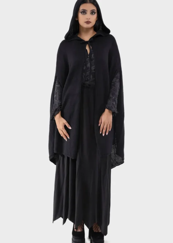 Killstar Spectral Cloak Black