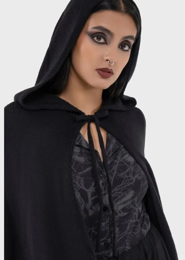 Killstar Spectral Cloak Black