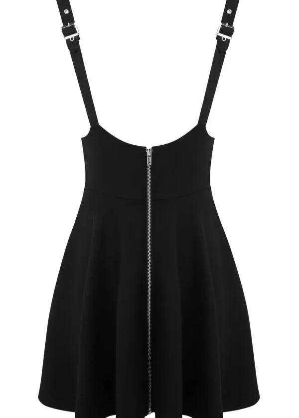 Killstar Suspend Me Statement Skirt Black
