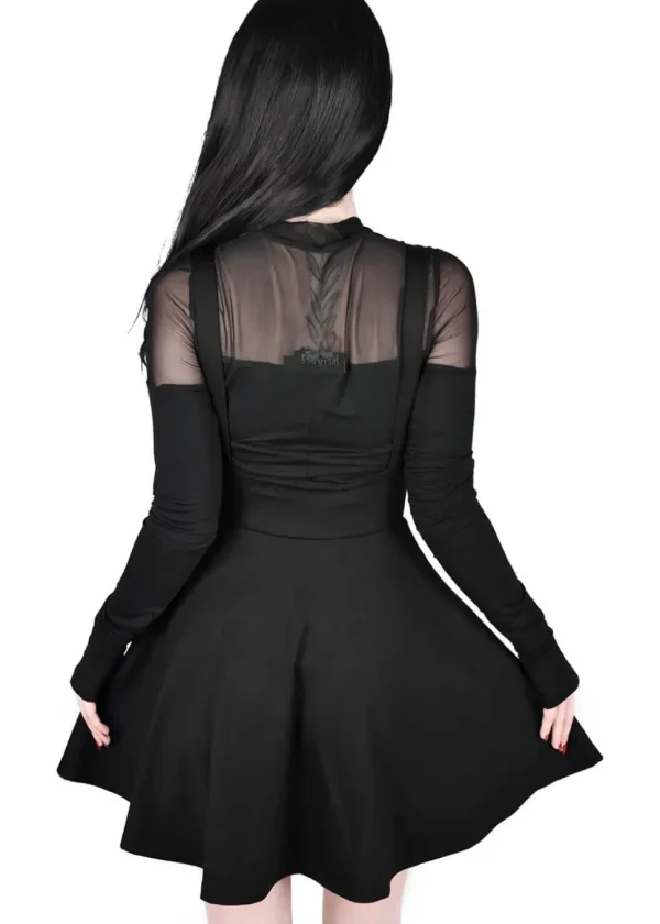 Killstar Suspend Me Statement Skirt Black