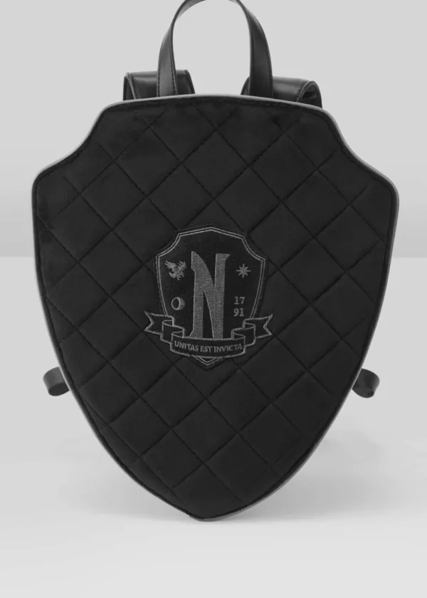 Killstar Wednesday Not Friends Material Backpack Black