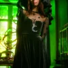 Killstar x Beetlejuice Here Lies Beetlejuice Mini Dress Black