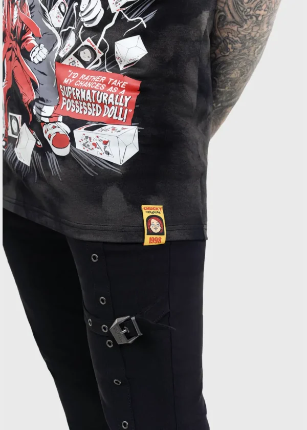 Killstar x Chucky Charles Lee Ray T-Shirt Black