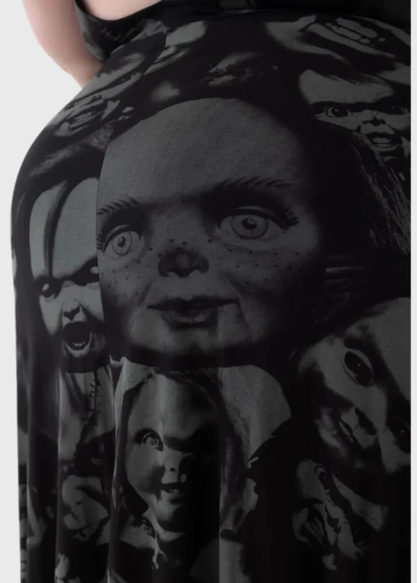 Killstar x Chucky Devil's Lair Maxi Dress Black