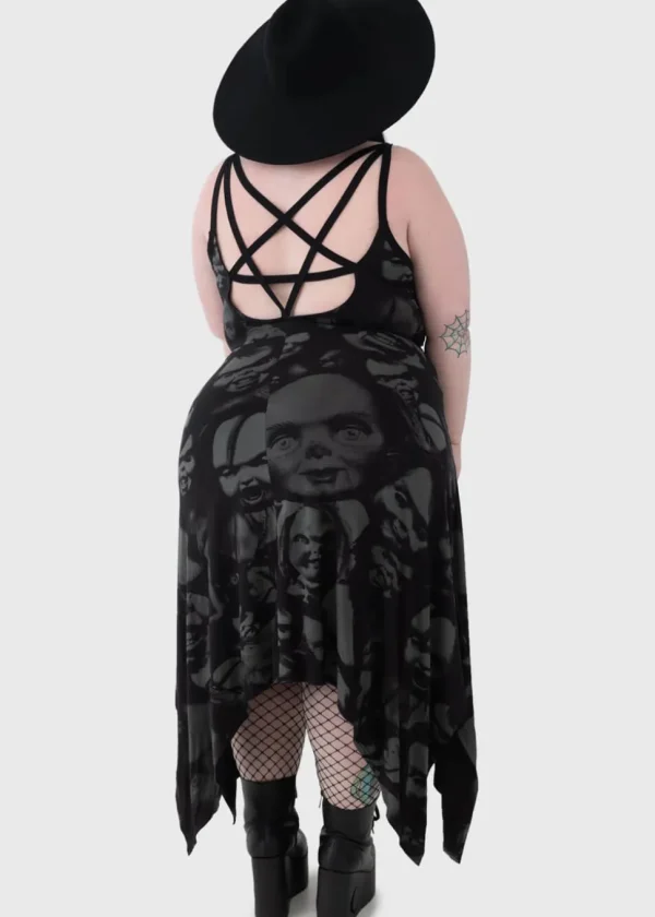 Killstar x Chucky Devil's Lair Maxi Dress Black