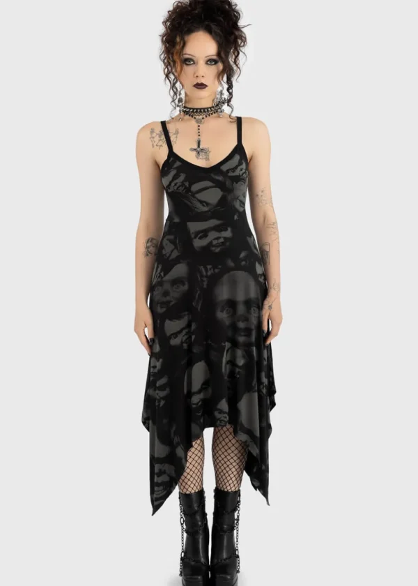 Killstar x Chucky Devil's Lair Maxi Dress Black