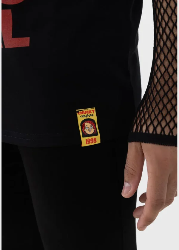 Killstar x Chucky It's Showtime T-Shirt Black
