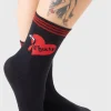 Killstar x Chucky Love Hurts Socks Black