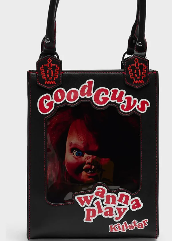 Killstar x Chucky Wanna Play Dirty? Bag Black