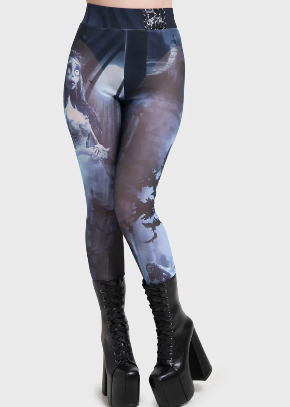 killstar_x_corpse_bride_e_0-1.webp Killstar x Corpse Bride Emily In The Night Leggings Black Blue