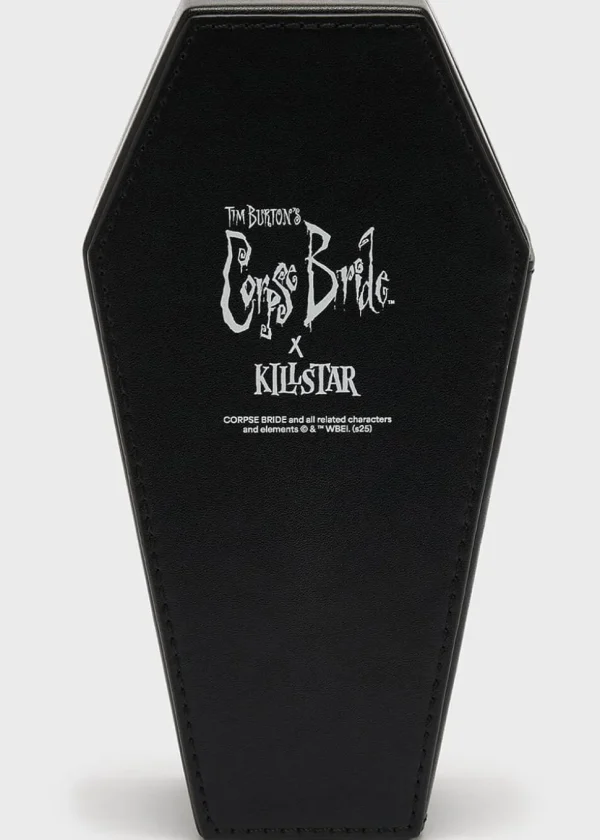 Killstar x Corpse Bride Emily Casket Jewellery Box Black