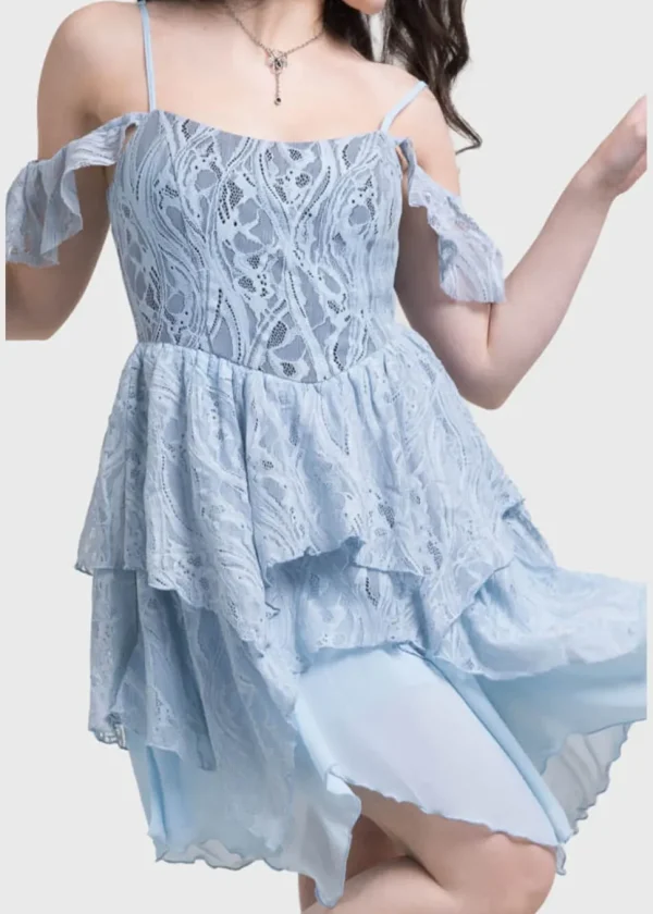 Killstar x Corpse Bride Haunted Union Dress Blue