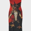 Killstar x Gremlin Mohawk Mesh Midi Dress Red