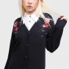 Killstar x Powerpuff Girls Splendidly Evil Cardigan Black