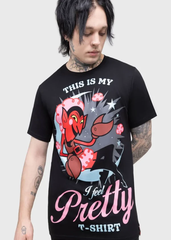 Killstar x Powerpuff Girls I Feel Pretty T-Shirt Black