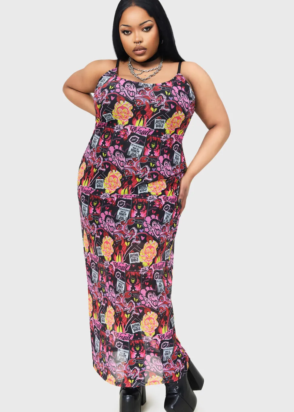 killstar_x_powerpuff_girl_2-2.webp Killstar x Powerpuff Girls Take Over Maxi Dress Multi