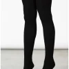 Killstar Zoey Long Socks Black