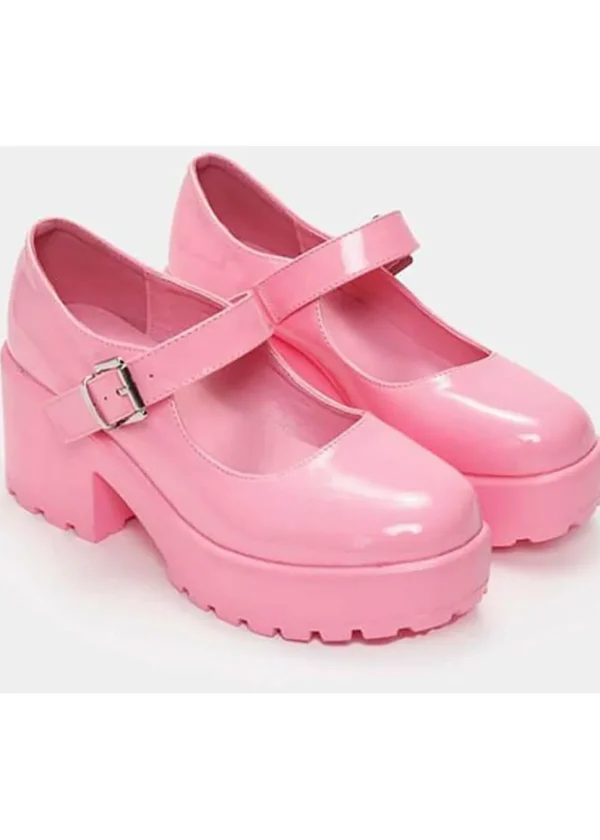 Koi Footwear Tira Princess 60's Mary Janes Pumps Pink