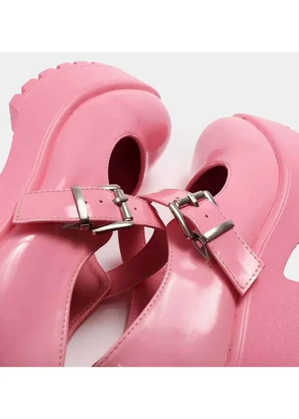 Koi Footwear Tira Princess 60's Mary Janes Pumps Pink