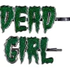 Kreepsville Dead Girl Text Set Haarslides Green
