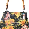 Liquorbrand Bamboo Tiki Time Handbag Black