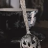 Lively Ghosts Haunted Hallows Tea Spoons Silver