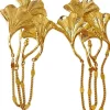 Lotta Djossou Paris Gingko Tao Earrings Gold