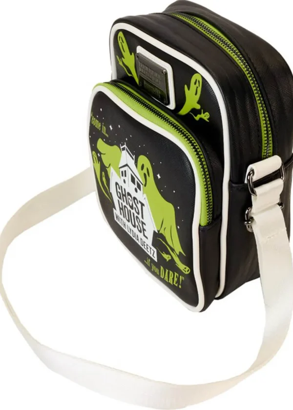 Loungefly Beetlejuice 2 Ghost House Crossbody Bag Black