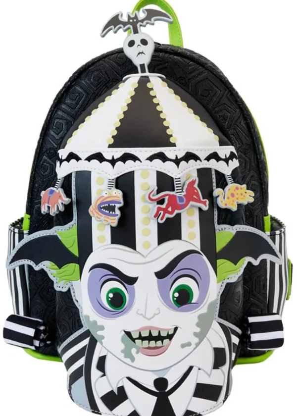 Loungefly Beetlejuice Carousel Light Up Cosplay Backpack