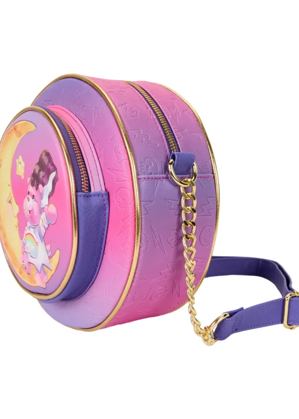 Loungefly Carebears x Universal Monsters Cheer Bear Bride Canteen Shoulderbag Pink