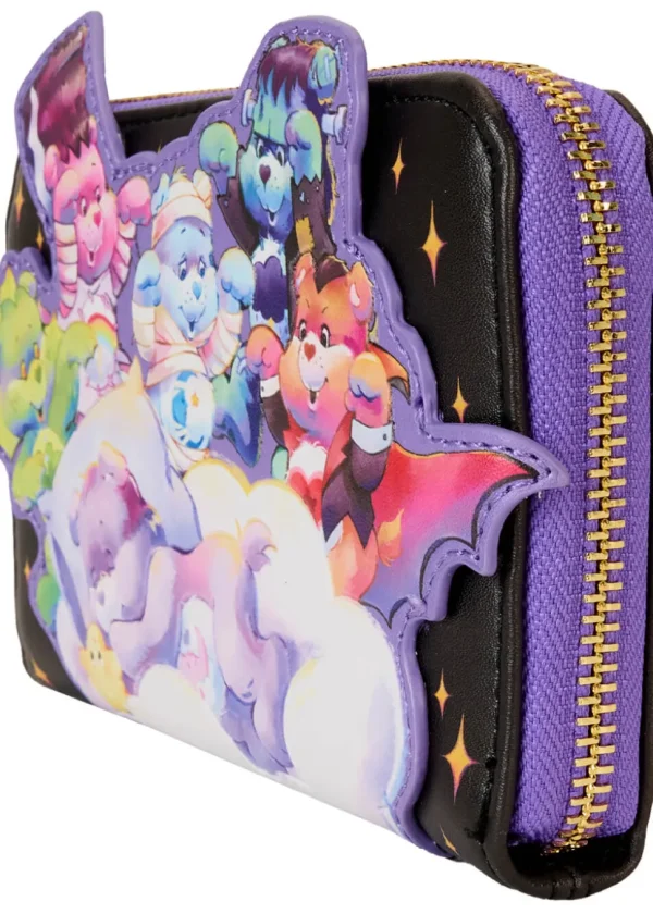 Loungefly Carebears x Universal Monsters Scary Dreams Wallet Black