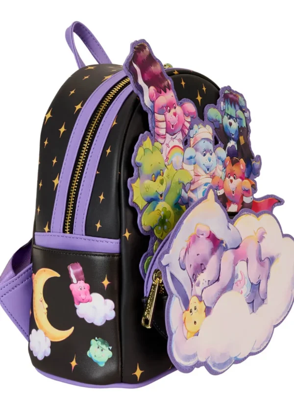 Loungefly Carebears x Universal Monsters Scary Dreams Backpack Black