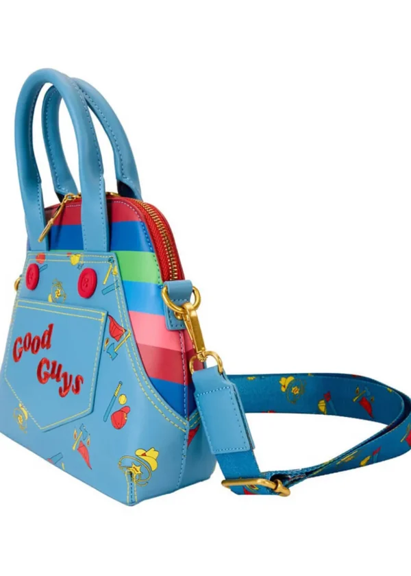 Loungefly Childs Play Chucky Cosplay Bag Blue
