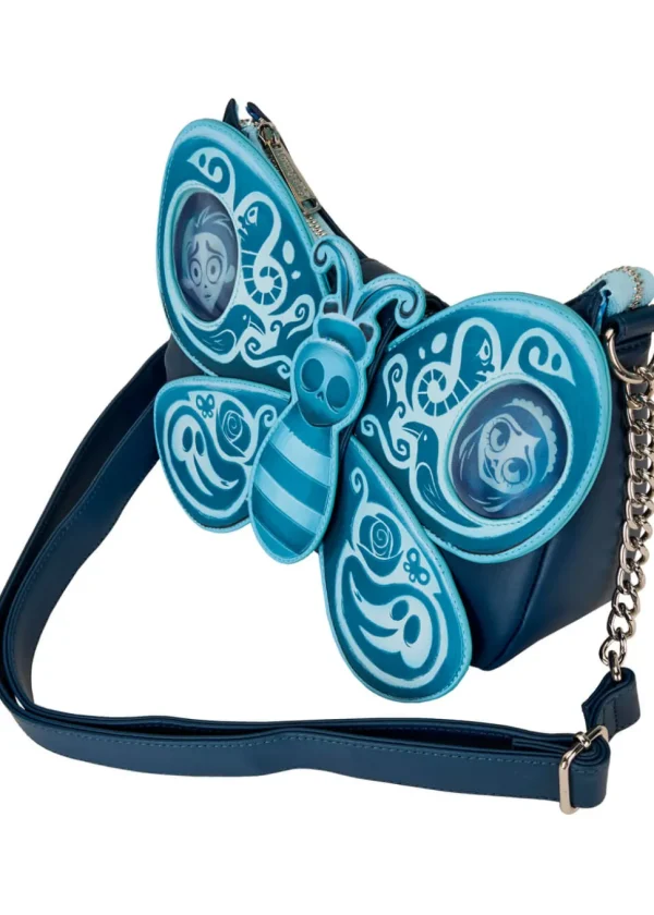 Loungefly Corpse Bride Butterfly Shoulderbag Blue