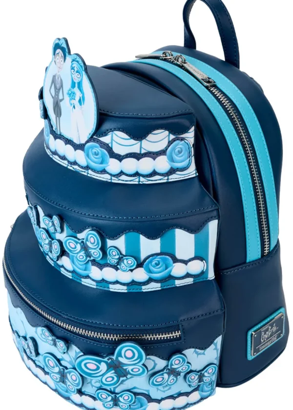 Loungefly Corpse Bride Wedding Cake Backpack Blue