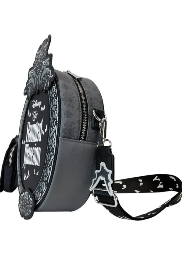 Loungefly Disney Haunted Mansion Plaque Crossbody Bag