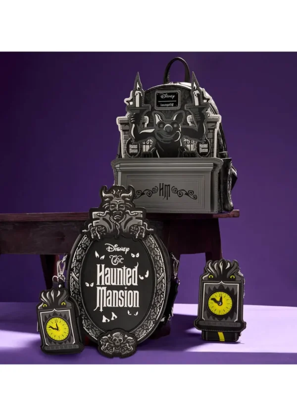 Loungefly Disney Haunted Mansion Plaque Crossbody Bag