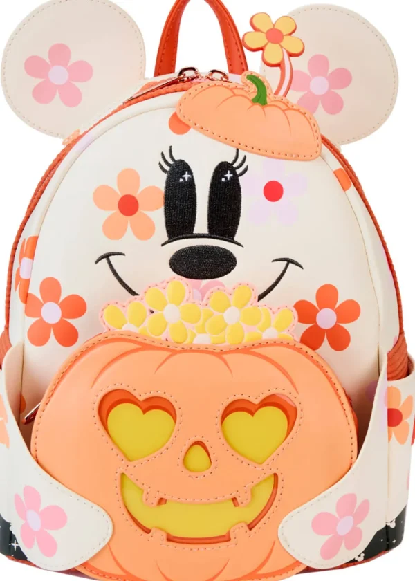 Loungefly Disney Minnie Halloween Backpack Orange