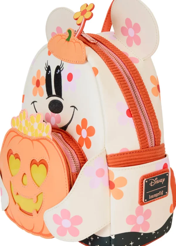Loungefly Disney Minnie Halloween Backpack Orange