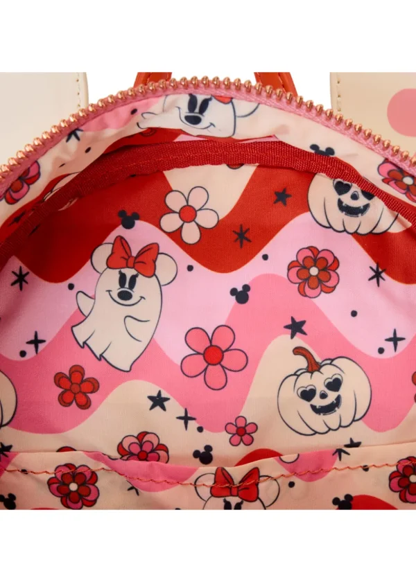 Loungefly Disney Minnie Halloween Backpack Orange