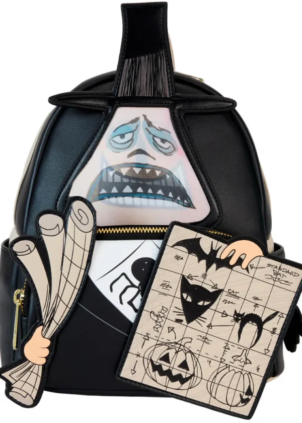 Loungefly Disney Nightmare Before Christmas Mayor With Halloween Plans Cosplay Backpack Black