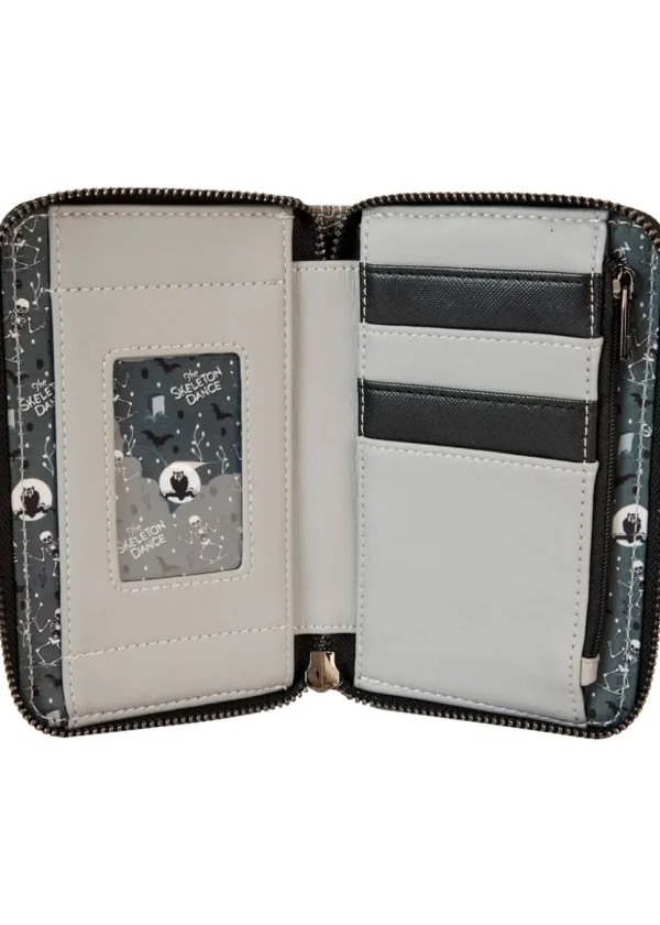 Loungefly Disney Skeleton Dance Wallet Black