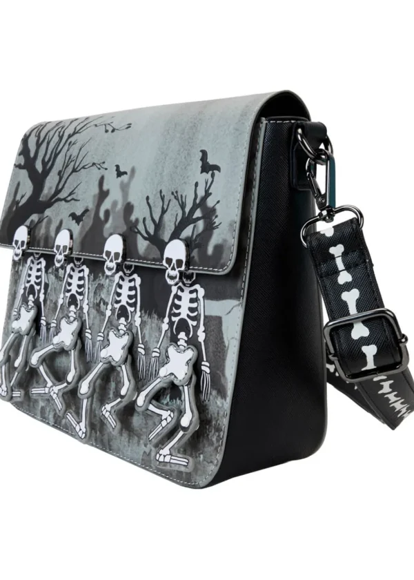 Loungefly Disney Skeleton Dance Shoulderbag Black