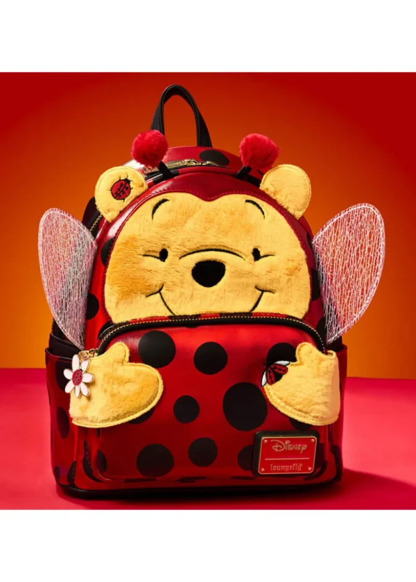 Loungefly Disney Winnie The Pooh Ladybug Pooh Cosplay Backpack