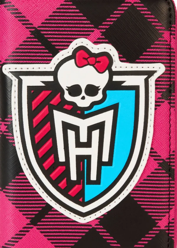 Loungefly Mattel Monster High Crest Wallet Black
