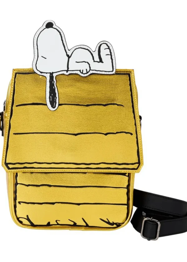 Loungefly Peanuts 75th Anniversary Shoulderbag Brown