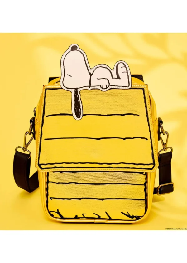 Loungefly Peanuts 75th Anniversary Shoulderbag Brown