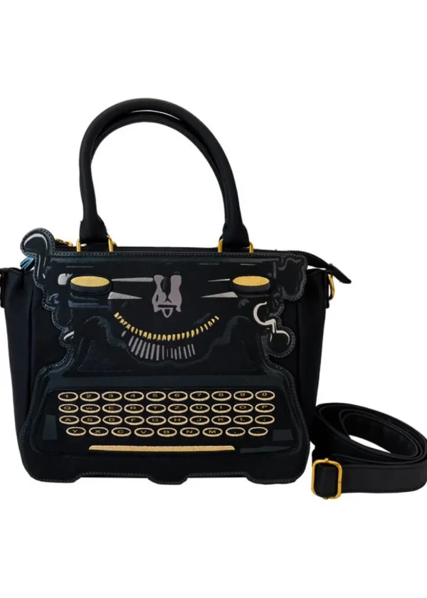 Loungefly Wednesday Typewriter Bag Black
